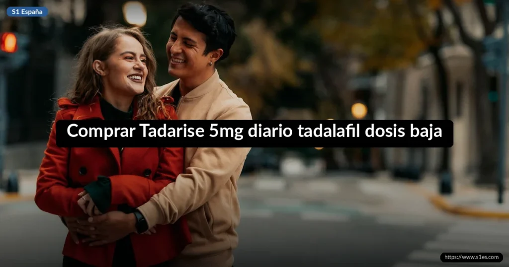 Comprar Tadarise 5mg diario tadalafil dosis baja