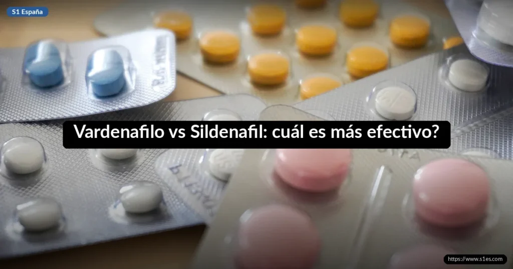 Vardenafilo vs Sildenafil: cuál es más efectivo?