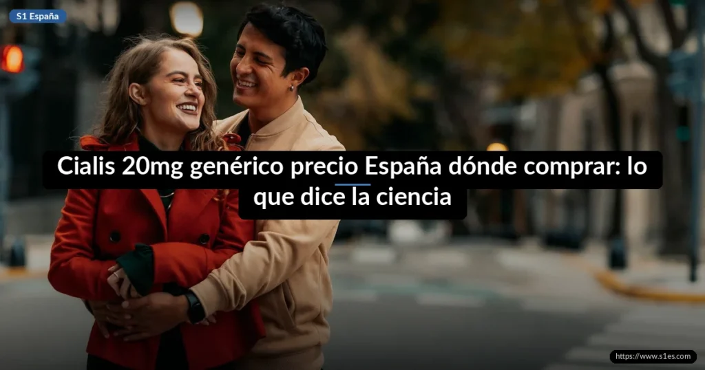 Cialis 20mg genérico precio España dónde comprar: lo que dice la ciencia