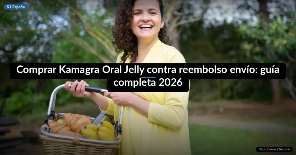 Comprar Kamagra Oral Jelly contra reembolso envío: guía completa 2026