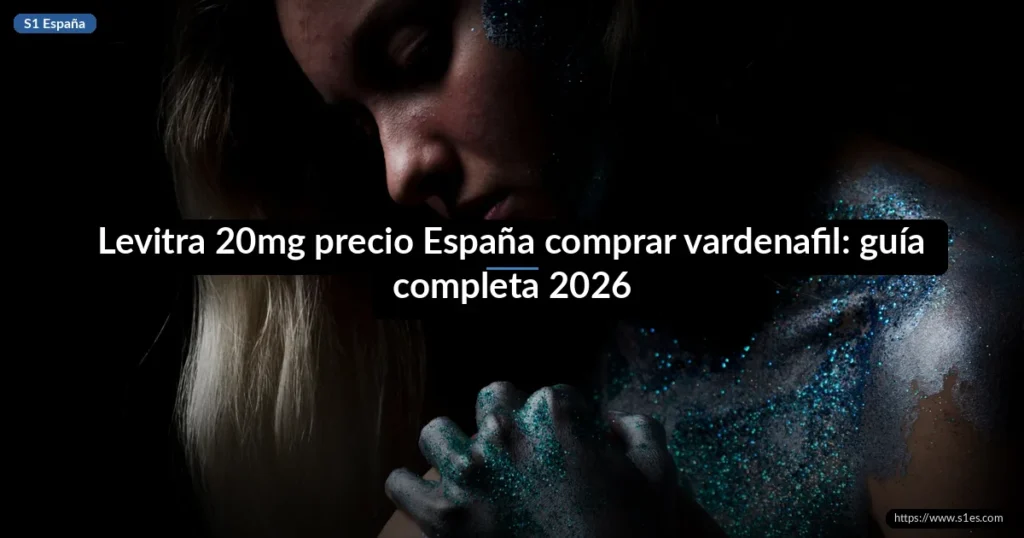 Levitra 20mg precio España comprar vardenafil: guía completa 2026