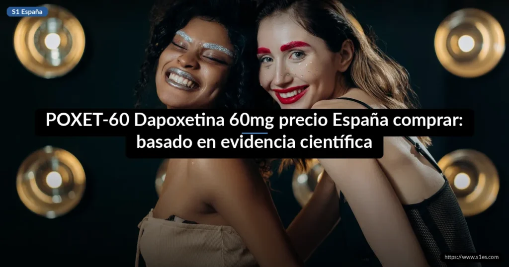 POXET-60 Dapoxetina 60mg precio España comprar: basado en evidencia científica