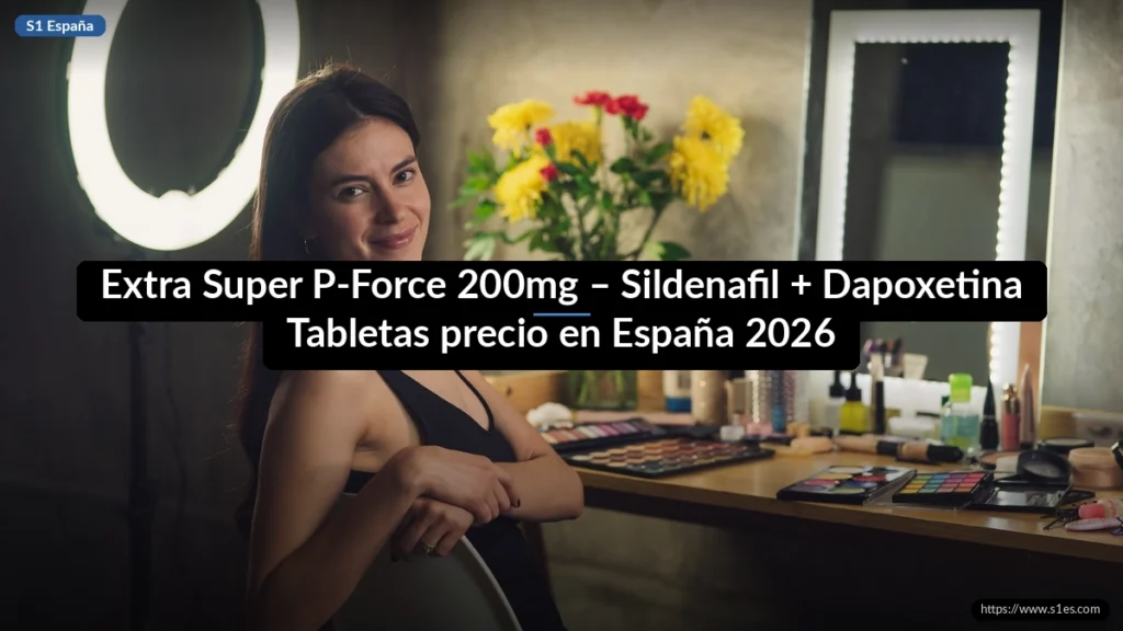 Extra Super P-Force 200mg – Sildenafil + Dapoxetina Tabletas precio en España 2026