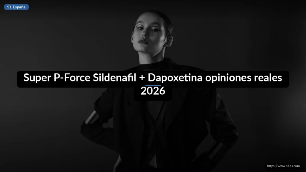 Super P-Force Sildenafil + Dapoxetina opiniones reales 2026